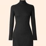 Reformation  Libra Knit Dress (Black) Photo 0