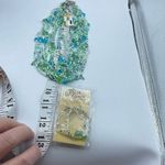 NWT Calypso Studio’s Ocean Carnival necklace & earrings. Green Photo 6