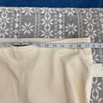 We The Free NWT Free People Penny Pull on Flare Jean Pants Ivory White Stretch Waist Size 32 Photo 9