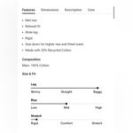 Cotton On NWT  Bianca Simpson Atlantic Relaxed Wide Jean Mid rise size 24 Photo 2