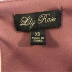 Lila Rose Lily Rose Floral V-neck Pink Lined Dress Size XS Photo 6