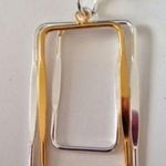 Contemporary Pendant open cut 3 layer Closed loop Photo 0