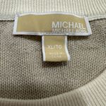 Michael Kors Cream And Tan Long Sleeve Sweater Size XL Photo 7
