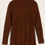 Old Navy Ribbed Tunic Sweater Women’s M Medium Brown Photo 0