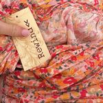 Rewind NWT Floral Y-Neck Maxi Dress Photo 1