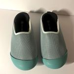 Mahabis Summer Sz US 8 Turquoise Removable Insole Slip On Flats Mesh Shoes Blue Photo 1