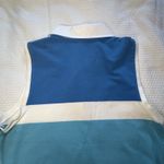 Ralph Lauren LRL  Active Tank Top Women's Size Small Blue Collar‎ Pullover Photo 5