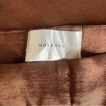 Free People Hosbjerg x  Women’s Elora Metallic Walnut High Waist Split Hem Pants Photo 3