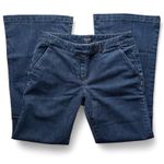 Tahari Women’s Dark Indigo Flare Jeans size 12 Photo 0