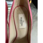 Valentino Garavani Bubblegum Pink Bow Platform Peep Toe Heels Size 6 Photo 13