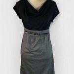 Liz Lange Maternity NWT Liz Maternity for Target gray/black shift dress belted size XS Photo 0
