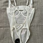 Lulus  Embroidered Bustier Bodysuit Photo 1