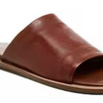 Kelsi Dagger Brooklyn brown leather slide sandals 6 Photo 0