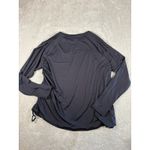 Under Armour  black long sleeve ruched sides 2xl nwt Photo 4