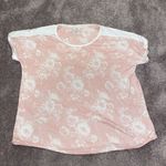 Lucky Brand  Pink Floral Print Pajama Set SIZE XXL Photo 5