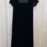 Oleg Cassini VTG Cassini Womens Velvet Midi Dress Size L Brown Whimsigoth 90s Retro Classic Photo 0