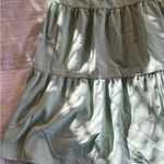 Amazon Flowy Mint Green  Dress With Shoulder Bow Ties Photo 4