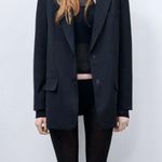 VIA SPIGA NWT | Pinstripe Wool Blend Blazer Size 6 Photo 0