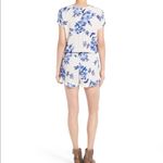 Mimi Chica Floral Print Ruffle Romper XS Photo 2