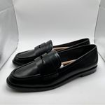 Loeffler Randall NWB  Women's Rachel Leather Penny Loafer size 12 black Photo 3