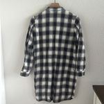 Club Monaco  Flannel Plaid Shirt Dress 100% Cotton 2 Photo 1