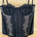 Urban Outfitters - Out From Under Modern Love Bustier Crop Top in Black Photo 1