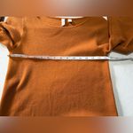Anthropologie Moth by Bell Sleeves Rust Sweater Dress Size XS Photo 8