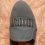 Bar III Holy Cow Denim Blue Flats Photo 7