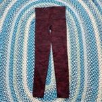 Spanx Red Wine High Waist Seamless Leggings XS Photo 4