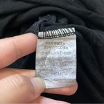 Meo Meli Dress silk flowy mini womens Black one size minimalist dark contempory Photo 4