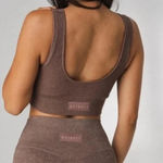 Balance Athletica (Vitality) the Channel Ribbed Scoop Neck Sports Bra Photo 3