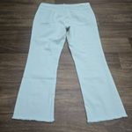 Pilcro Anthropologie  Script Garment Dyed Raw Hem‎ Denim 31 Light Green Photo 1