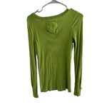 Abercrombie & Fitch Green Stretch Long Sleeve Top | Size Large Y2K Photo 2