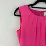 Kate Spade  Pink Colorblock Silk and Tweed Shift Dress Size 4 Women's Photo 2