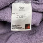 Woolrich  Fleece Jacket Women's Size Medium Full Zip Purple Wisteria Classic Photo 5
