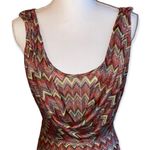 Arden B  MULTI-COLOR ZIG ZAG DRESS Photo 1