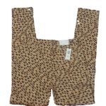 We Wore What  stiletto slit leopard jeans size 32 Photo 6