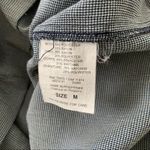 Motherhood Maternity  M Navy Blue & White Modest Maxi Dress Tie Back Photo 7