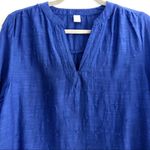 Old Navy New Floral Eyelet Scalloped Hem Embroidered Dot Top Photo 6