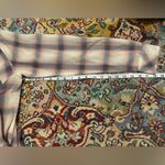 Rails  Cotton Button Down Plaid Western Long Sleeve Shirt Small Purple Photo 6