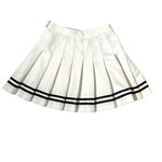 Forever 21 Sailor pleated tennis mini skirt white black XS cosplay Halloween Photo 1