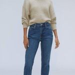 Everlane  The Cheeky Jean Washed Midnight Straight Leg Jeans 28 Photo 0