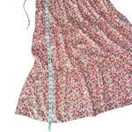 Time And Tru  Floral Maxi Dress in Pink and White Size M Photo 3
