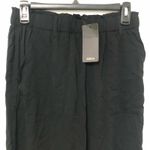 Shinestar  Women's Pants Elastic Waist‎ Pockets Regular Fit Black Size Medium NWT Photo 3