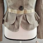 Grass Collection Spring Awakening Tiered Pleated Jacket Blazer S Photo 4