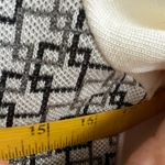 Vintage‎ Geometric Sweater Top Y2K 2000s 90s Abstract Knit Retro Small White Photo 6