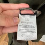 BCBGMAXAZRIA  Olive Green Trench Style Coat Size Medium Photo 5