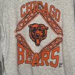 Vintage Chicago Bears Crewneck Sweatshirt Orange Size L Photo 2