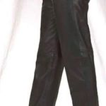 USA Bikers Dream Apparel Leather Pants. Black. Size 10 Style #C503 Black Photo 0