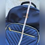 Soft navy blue backpack Photo 12